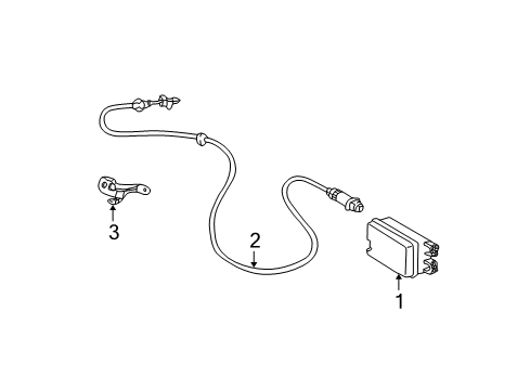 1996 GMC C3500 Cruise Control System Diagram