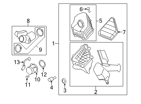 2010 Buick Enclave Air Intake Diagram