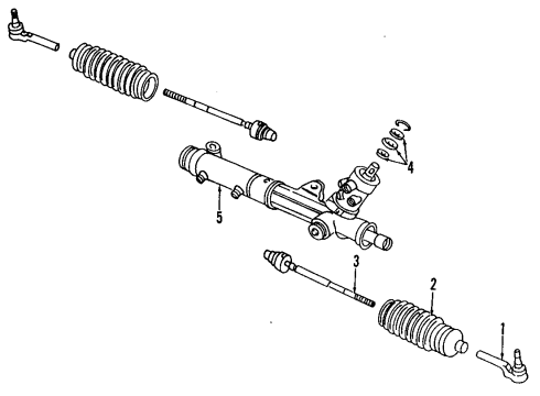 1999 Chevy Camaro P/S Pump & Hoses, Steering Gear & Linkage Diagram