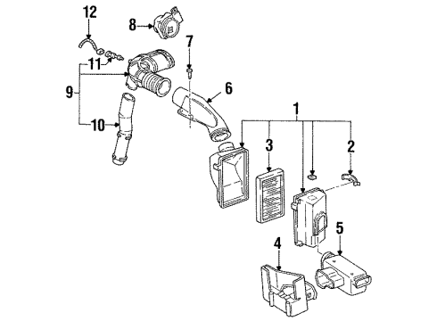 1996 Pontiac Firebird Air Intake Diagram