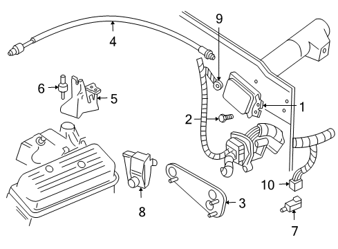 2004 Oldsmobile Bravada Cruise Control System Diagram