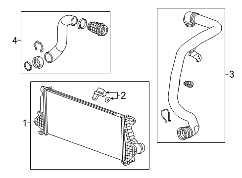 2021 Chevy Malibu Intercooler Diagram
