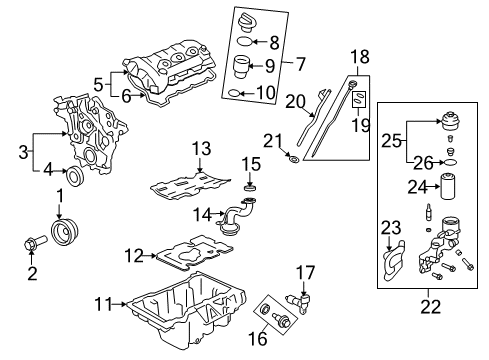 2008 Pontiac G8 Guide Tube Diagram for 92066570