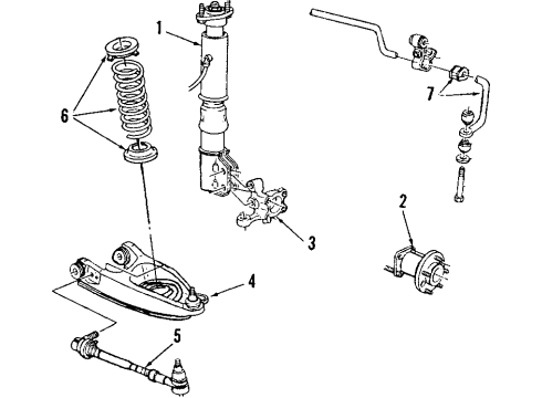 1993 Cadillac DeVille Horn Diagram
