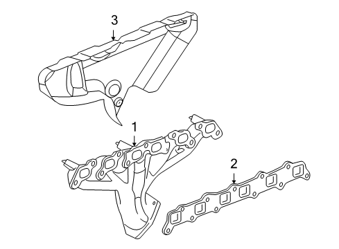 2007 Buick Rainier Exhaust Manifold Diagram