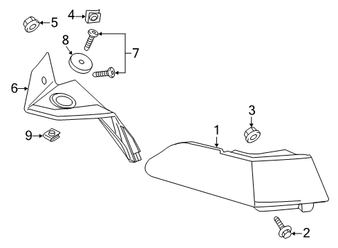 2012 Chevy Volt Tail Lamps Diagram