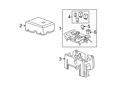 2007 GMC Yukon XL 1500 Window Defroster Diagram