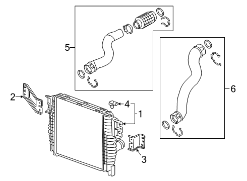2023 Chevy Silverado 1500 Intercooler Diagram
