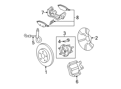 2012 Chevy Malibu Rear Brakes Diagram