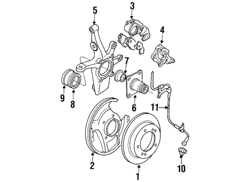 1998 Chevy Tracker Wiring Harness Diagram for 30004974
