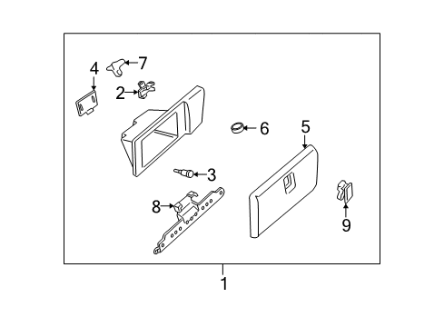 2008 Chevy Uplander Glove Box Diagram