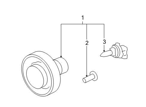 2008 Pontiac G5 Bulbs Diagram