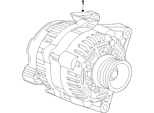 2017 GMC Yukon Alternator Diagram