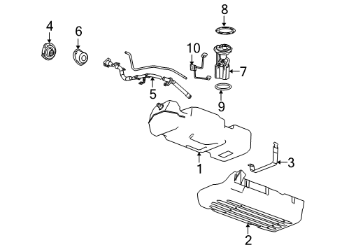 2006 Hummer H2 Fuel Supply Diagram