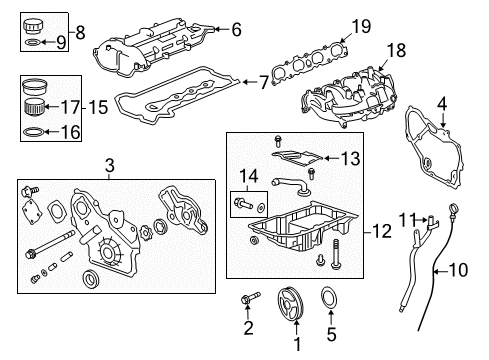 2010 Chevy HHR Filters Diagram