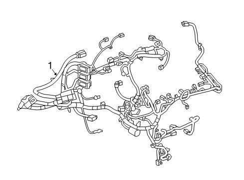 2022 Cadillac XT5 Wiring Harness Diagram