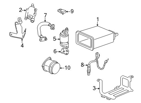 2003 Cadillac Seville Powertrain Control Diagram