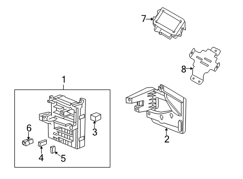 2013 Cadillac CTS Electrical Components Diagram 18 - Thumbnail