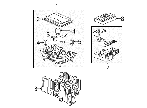 2016 Chevy Silverado 2500 HD Fuse & Relay Diagram