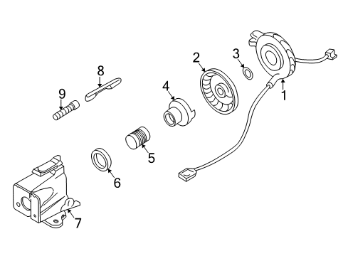 1999 Chevy Express 3500 Housing & Components Diagram