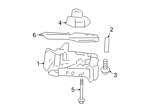 2005 Chevy Cobalt Jack & Components Diagram