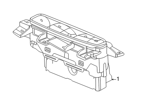 2022 Buick Enclave Center Console Diagram