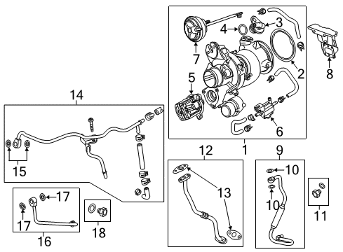 2022 Chevy Equinox Turbocharger Diagram