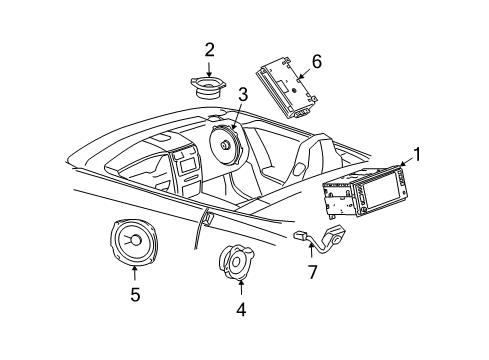 2008 Chevy Corvette Sound System Diagram