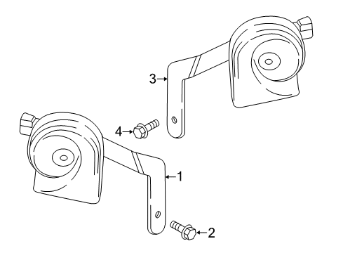 2017 Buick Envision Horn Diagram