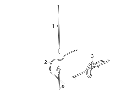2014 Chevy Silverado 2500 HD Antenna & Radio Diagram