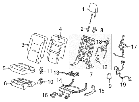 2022 Buick Enclave Third Row Seats Diagram