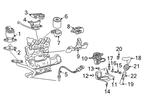 2005 Buick Century EGR System Diagram