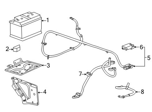 2013 Chevy Silverado 2500 HD Battery Diagram 5 - Thumbnail