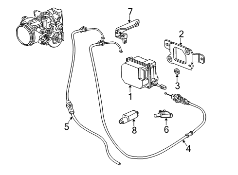 2005 Buick Park Avenue Cruise Control System Diagram