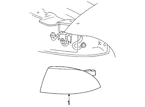 1994 Chevy Lumina Side Marker Lamps Diagram