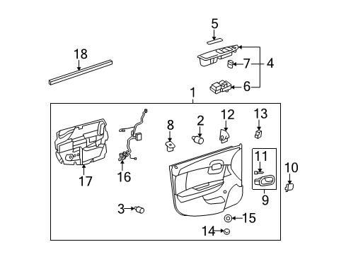 2009 Chevy Malibu Mirrors Diagram