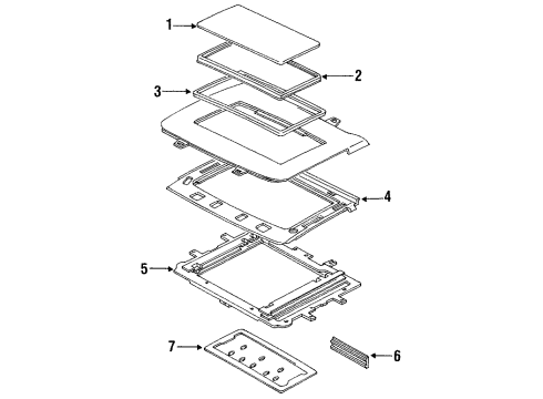 1988 Buick Reatta Sunroof Diagram