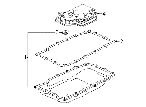 2023 Chevy Silverado 1500 Filter Diagram for 24047736