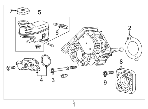 2017 Chevy Malibu Dash Panel Components Diagram