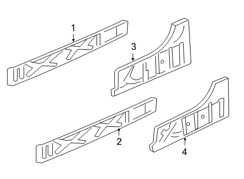 2012 Cadillac Escalade Rocker Panel Diagram