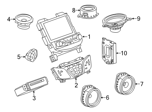 2014 Buick LaCrosse Sound System Diagram