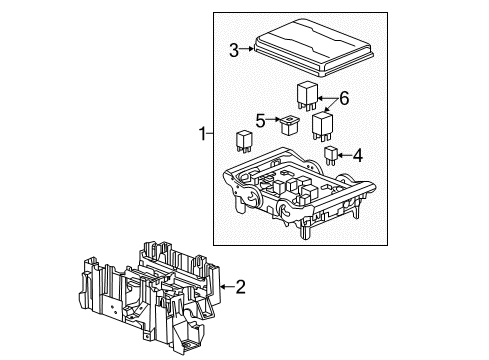 2020 Cadillac Escalade ESV Fuse & Relay Diagram