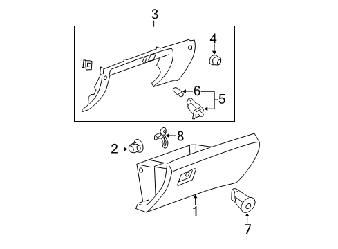 2012 Buick Enclave Glove Box Diagram