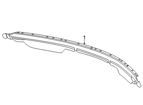 2022 Chevy Corvette Rear Body Diagram 1 - Thumbnail