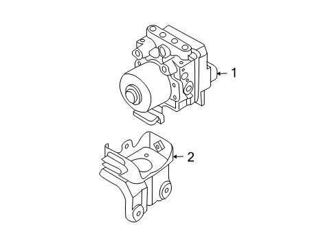 2007 Chevy Aveo5 Anti-Lock Brakes Diagram