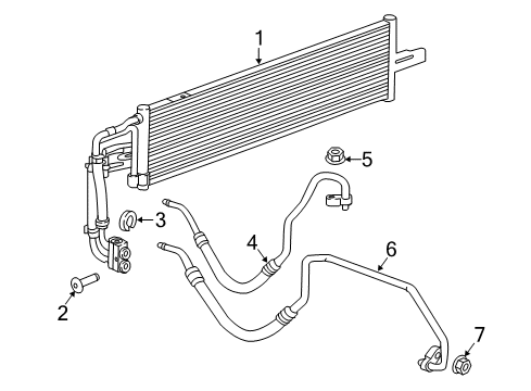 2019 Chevy Cruze Trans Oil Cooler Diagram