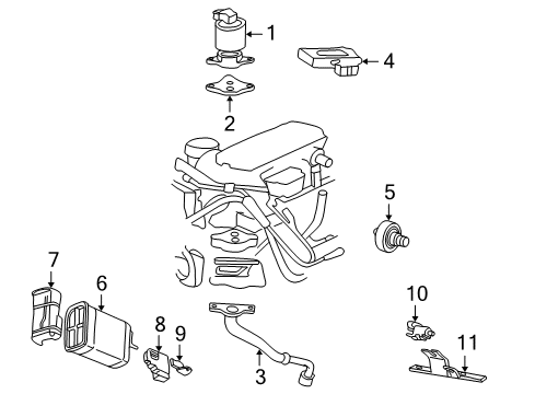 2002 Chevy Malibu EGR System Diagram
