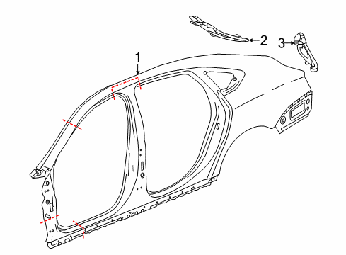 2020 Chevy Impala Uniside Diagram