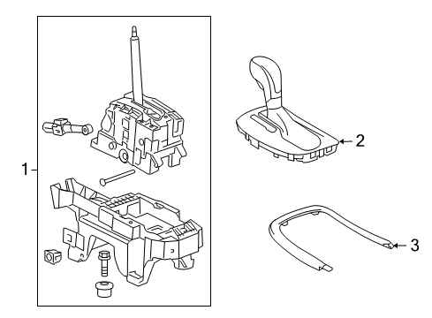 2017 Buick Regal Center Console Diagram