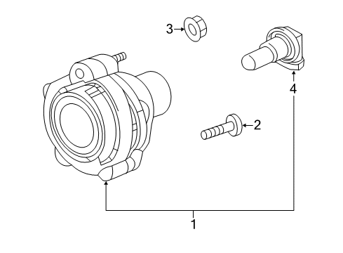 2017 Buick Verano Bulbs Diagram